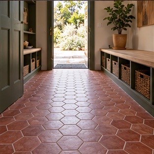 Flooring in a distinct Connecticut residential setting