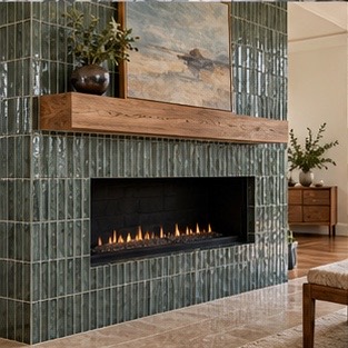 Tile Installation in a distinct Connecticut residential setting